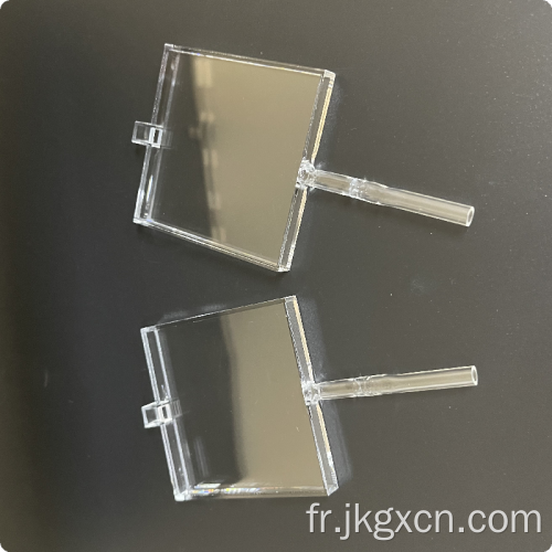 Cellules de vapeur de quartz avec tige